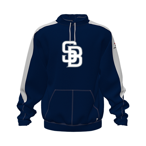 [CUS-DFW-HOOD-FLC-LSL-NVY-YXS-LOGO2] Hoodie (Youth XS, Navy, Logo 2)