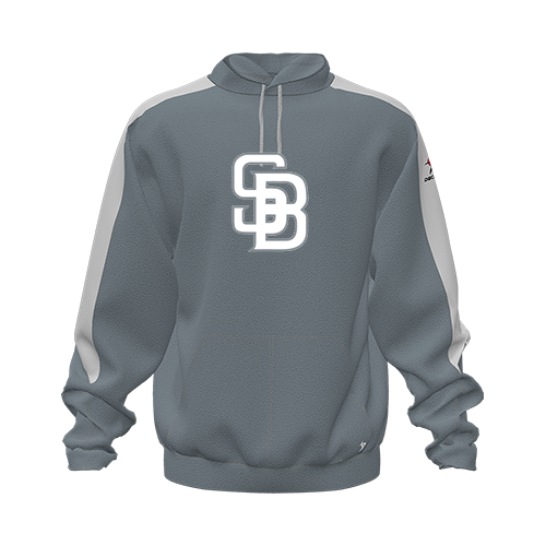 [CUS-DFW-HOOD-FLC-LSL-GRY-YXS-LOGO2] Hoodie (Youth XS, Gray, Logo 2)