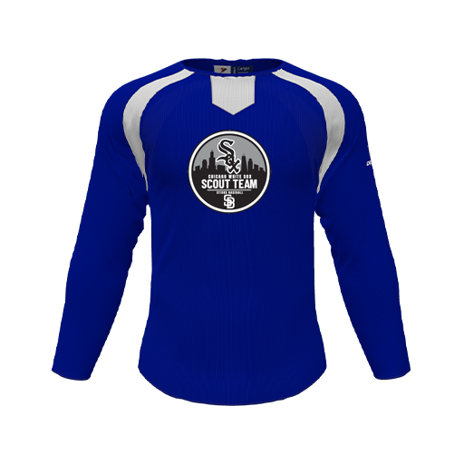 [CUS-DFW-PULL-FLC-CNK-LSL-RYL-YS-LOGO3] Pullover (Youth S, Royal, Logo 3)