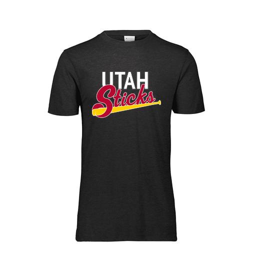 [FTSCUBBK-YS-LOGO1] Decker Youth Tri-Blend T-Shirt - Short Sleeve (Youth S, Black, Logo 1)