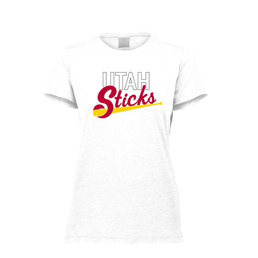 [FTSCUBWH-FAXS-LOGO1] Decker Women's Tri-Blend T-Shirt - Short Sleeve (Female Adult XS, White, Logo 1)