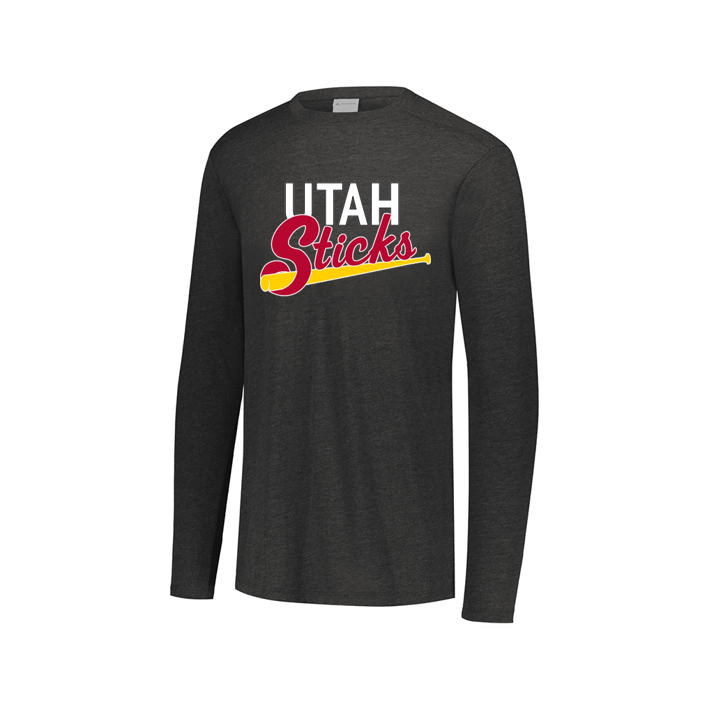 Decker Men's Tri-Blend T-Shirt - Long Sleeve